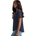 thumbnail image 2 of Hanes Short Sleeve Tee T-Shirt Crewneck Womens Originals    100% Cotton Relaxed Fit, 2 of 5