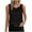 Black-01, variant on Perfectbot Women's Satin V Neck Tank Top Elegant Low Back Camisole Blouse Dressy Casual Work Shirt