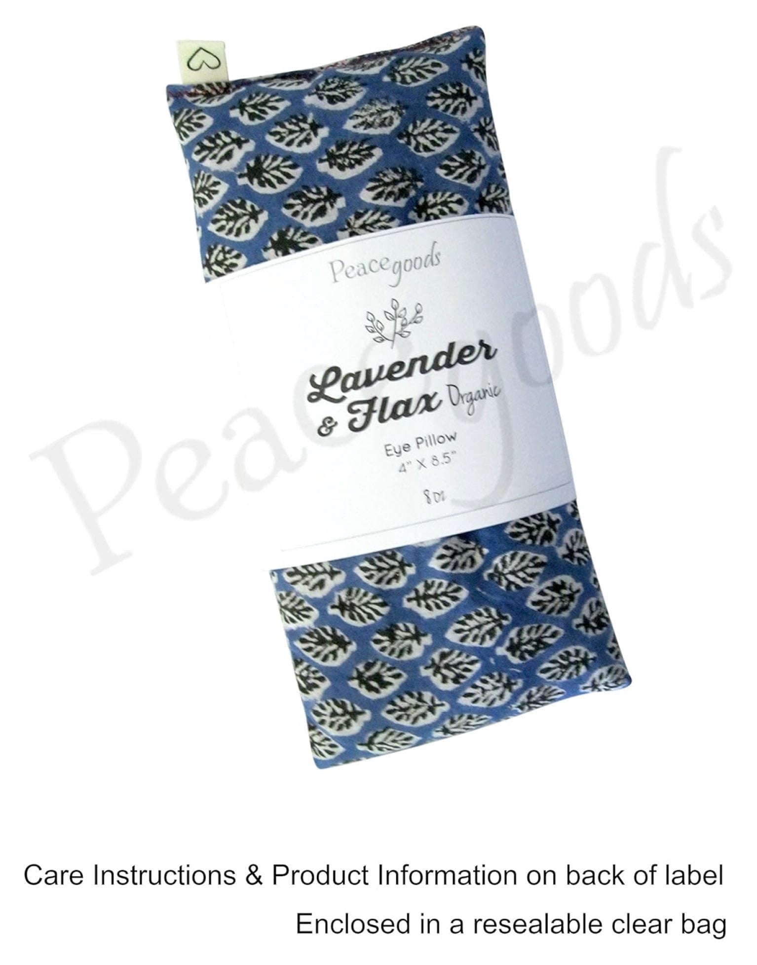 Scented Lavender Weighted Cotton Eye Pillows, Yoga Massage Sleep, 6-Pack