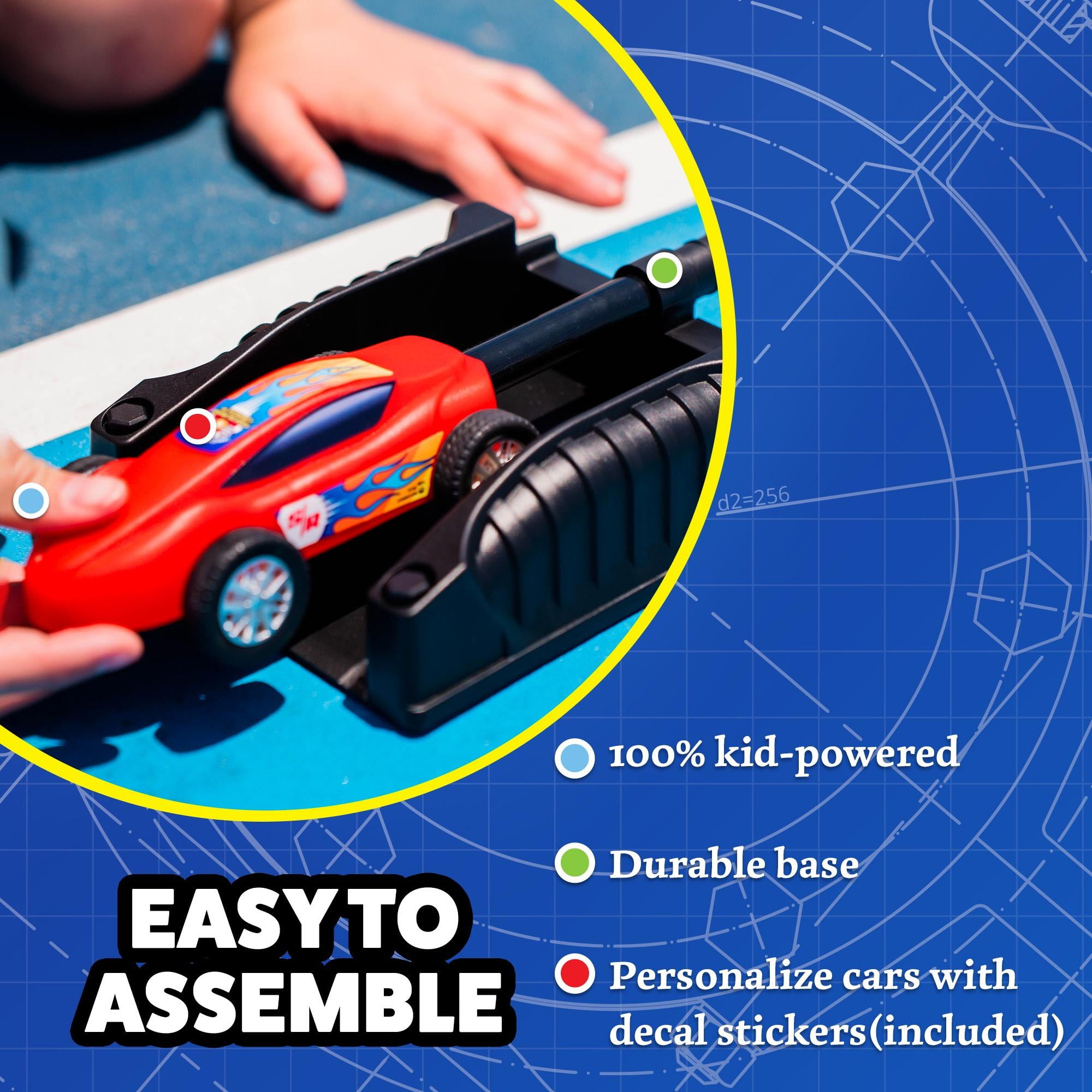 Free Shipping! Stomp Rocket Air Powered Racers Kids Outdoor Indoor