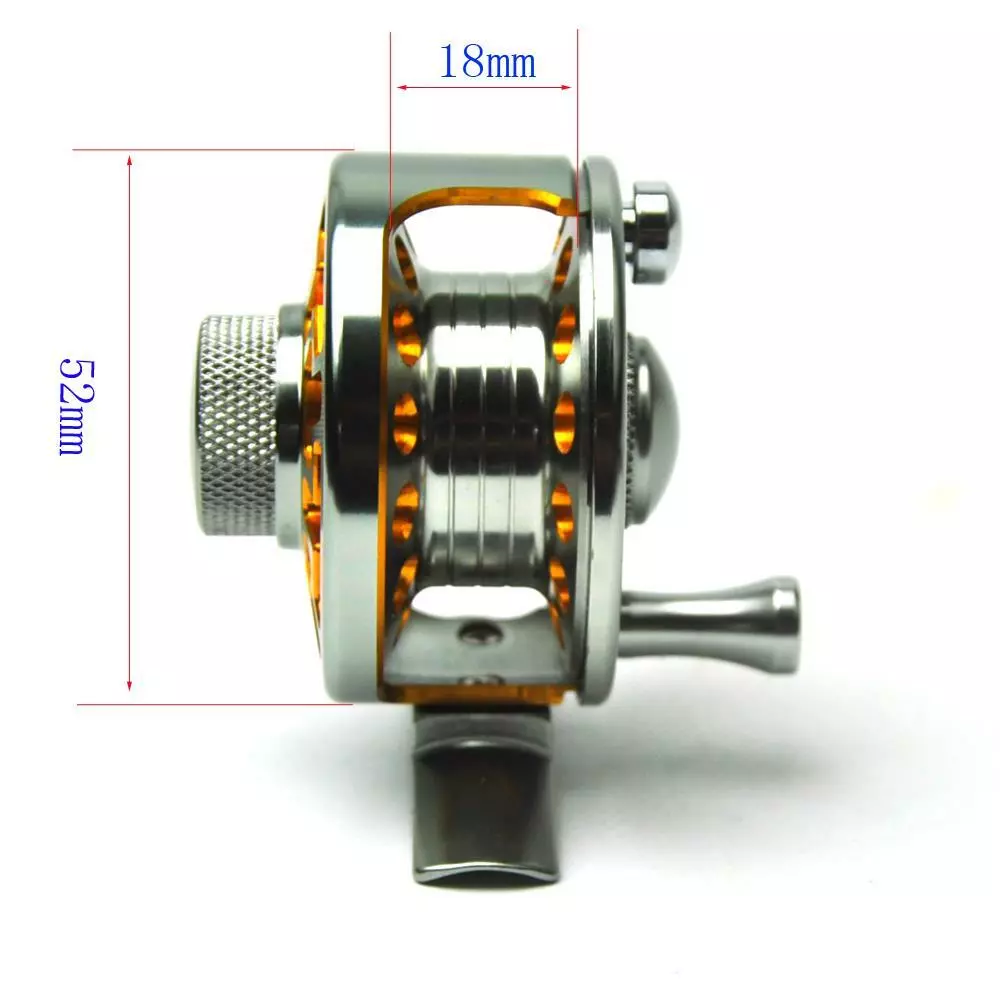050 Fly Fishing Reel Ice  Fishing Reel Ultra light Left Right hand  52mm Dia.