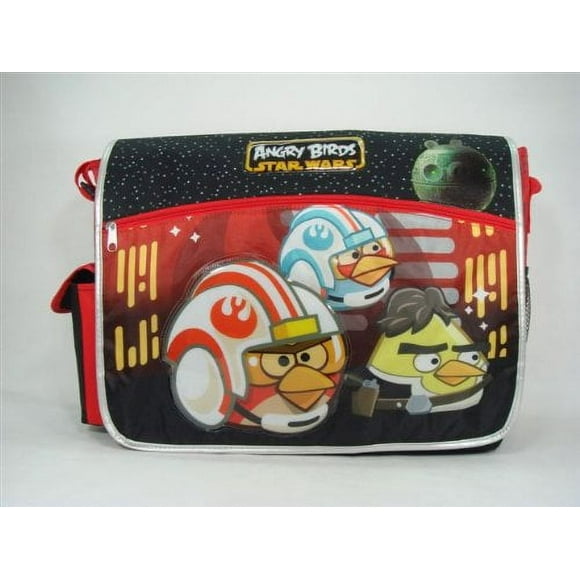 Messenger Bag - Angry Birds - Star Wars Red New School Book Bag 064895