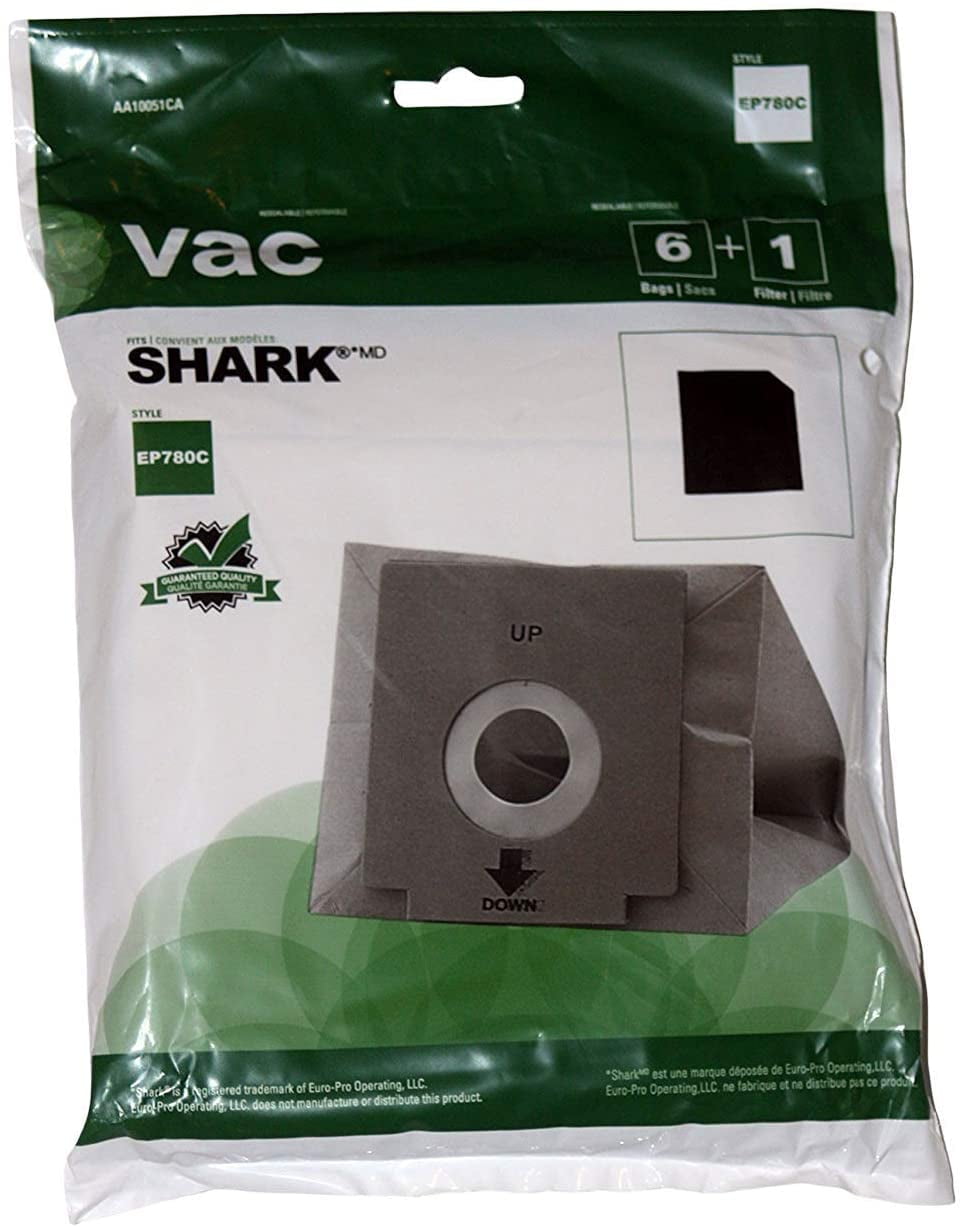 Shark EP780C Canister Vacuum Cleaner, 6 