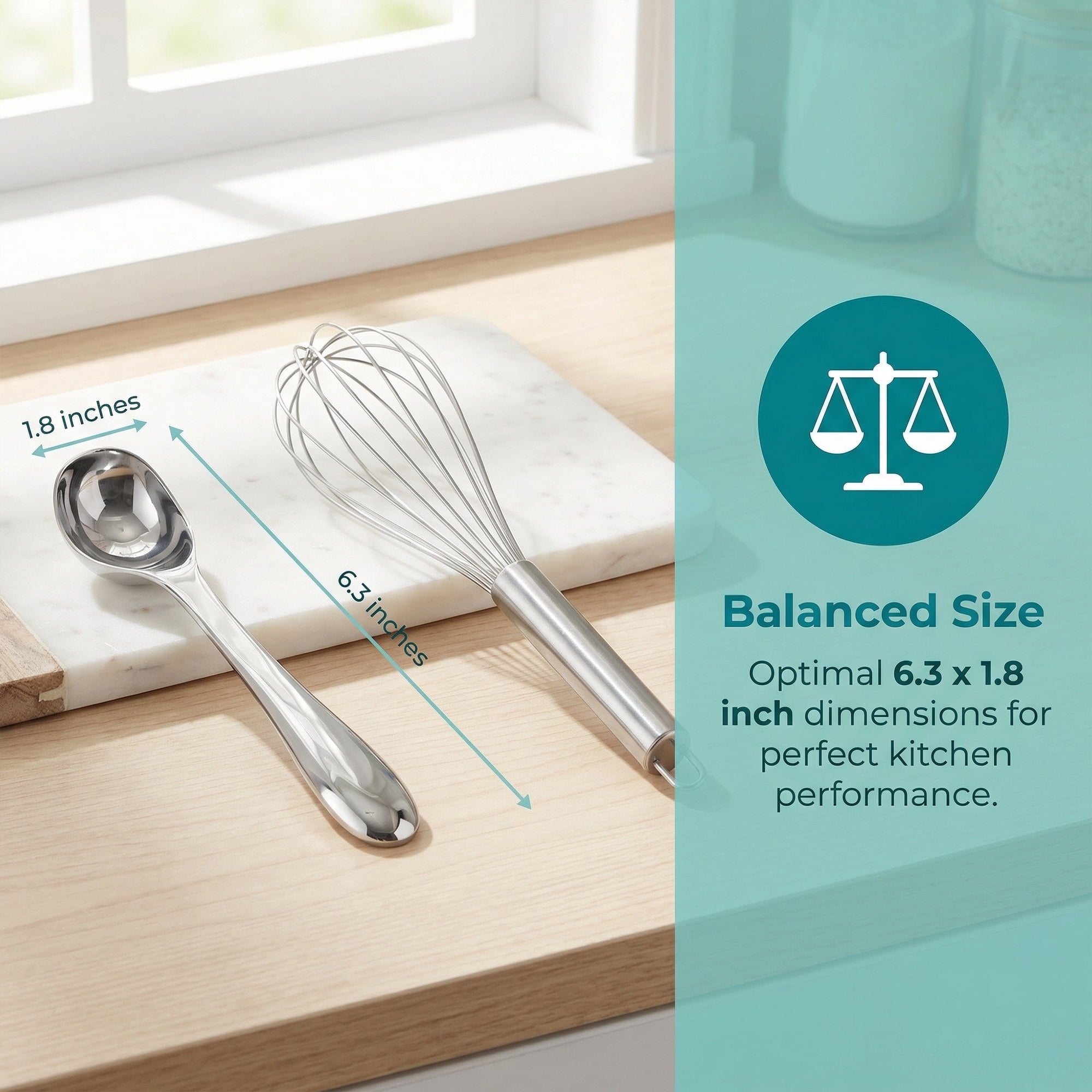 Unique Bargains Stainless Steel Ice Cream Scoop for Cookie Dough Silver 6.3in