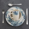 thumbnail image 3 of Elama Blue Rose Traditional 16 Piece Elegant Dinnerware Set, 3 of 5