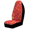 Auto Expression Universal Bucket Seat Cover, Luau Red