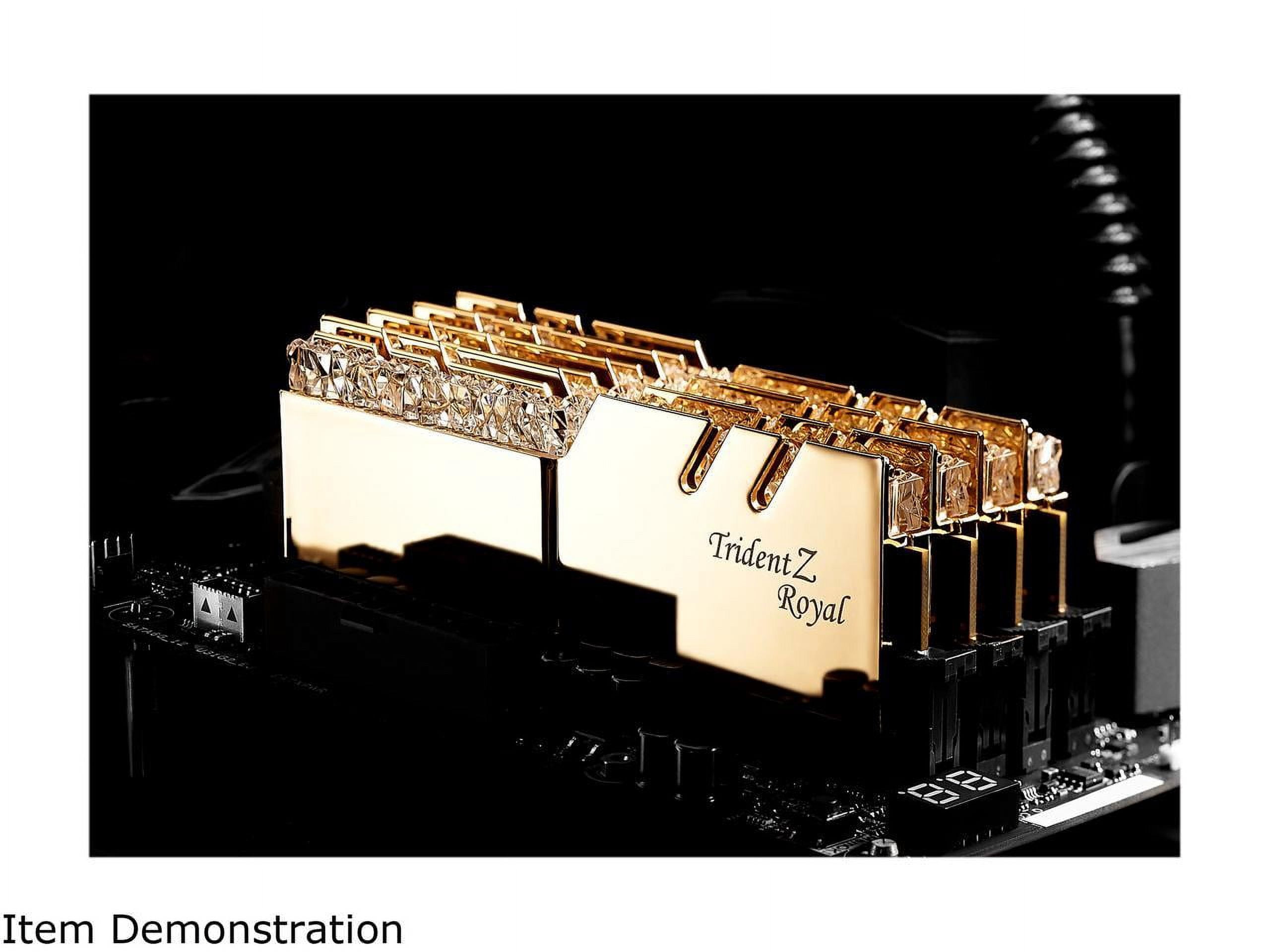 G.SKILL Trident Z Royal Series 128GB (4 x 32GB) DDR4 4000 (PC4 