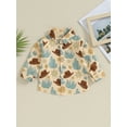 thumbnail image 2 of GXFC Kid Boy Button Down Shirt Long Sleeve Lapel Cowboy Cactus Pattern T-shirt for 6M 1T 2T 3T 4T Toddler Boy ,Spring Fall, 2 of 9