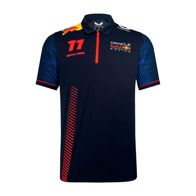 Camiseta Polo Red Bull Racing Driver Sergio Perez F1 2023