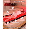thumbnail image 6 of 72"x33.3" TPU Red Light Therapy Mat for Full Body Pain Relief, FSA&HSA Eligible Infrared Light Therapy Blanket for Home Use, 6 of 7
