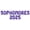Purple, variant on Letter Balloons - SOPHOMORES 2024 16" Inch Alphabet Letters Foil Mylar Balloon Sophomore Year Party Banner (Pink)