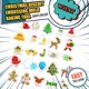 thumbnail image 3 of Naiovety Galletas antiadherentes de Navidad, molde DIY para festivales, molde en relieve para galletas, herramienta para hornear en casa, Herramientas y accesorios para hornear No.02, 3 of 6