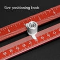 thumbnail image 3 of MOMOJIA Marking Ruler Square T Type Woodworking Scribers Measuring Tool Edges Ruler, 3 of 9