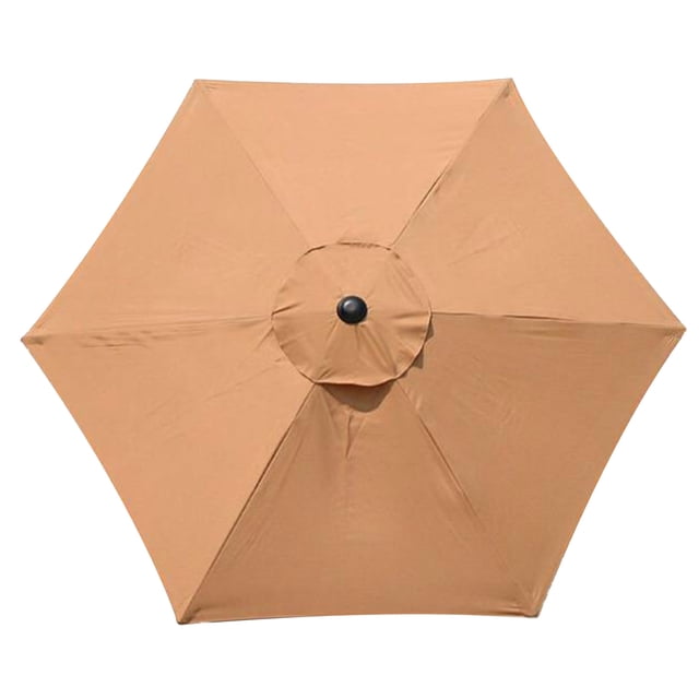 Parasol de Jardin de Rechange Pare-Soleil Parasol de Marché Dessus de Parasol Extérieur Dessus de Parasol