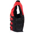 thumbnail image 2 of Universal Adult Life Vest Jacket, Portable Buoyancy Vest for Water Sports(Red L), 2 of 10