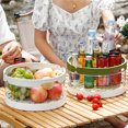 thumbnail image 1 of onlyliua Liquidación Picnic Picnics En Tapa Multifuncional, Bandeja En Asas Anchas y Bandeja En Drenaje, Adecuada para Interiores, Campamentos, Exteriores, Navegación y Fiestas., 1 of 7