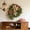 B, variant on Rustic Bohemian Wreath for Front Door, 24" Double-Sided Door Hanging with Linen Bow and Artificial Greenery, Boho Farmhouse Front Door Decor for Porch Wall Window Indoor Outdoor (A)