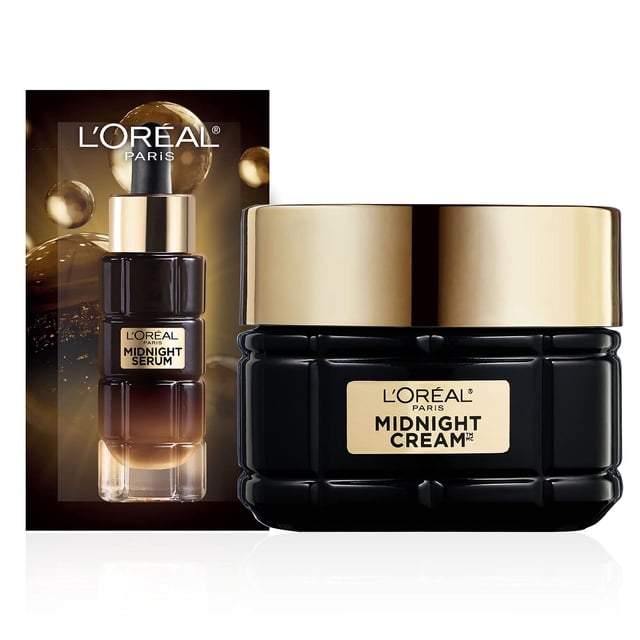 Crema Antienvejecimiento L'Oreal Paris Age Perfect Midnight con Antioxidantes y Vitamina E 1.7 oz