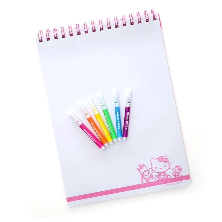 Sanrio Hello Kitty Ultimate Activity Set: Portfolio Con Libri Da Colorare, Adesivi, Puzzle E Pastelli, Per Bambine