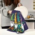 thumbnail image 6 of Mardi Gras Cute Dwarf Kitchen Dish Towel Set,Drying Kitchen Towels Tea Towels Gift Set for Drying Cleaning Cooking Baking 6Pcs Wash cloth, 6 of 7