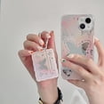 thumbnail image 6 of Pink Butterfly Phone Case Compatible with iPhone 11 Case, Cute Kpop Phone Case, Pink Gradient Mirror Butterfly Phone Cover for Women Girls, 6 of 12