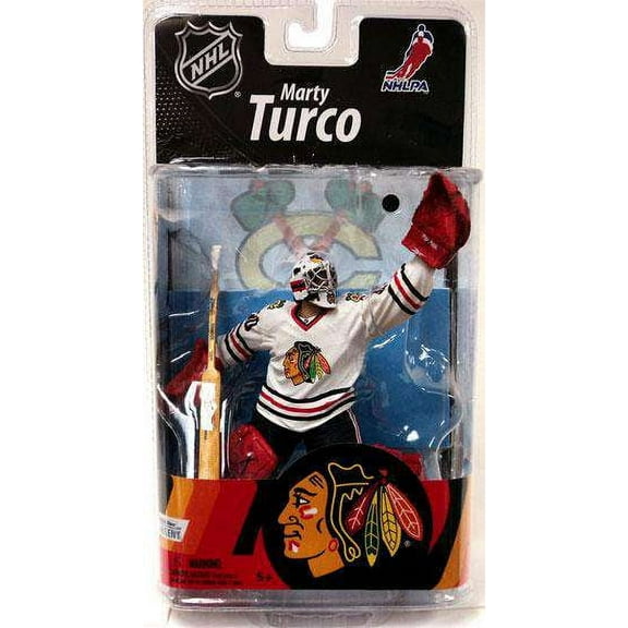 McFarlane NHL Sports Picks Series 27 Marty Turco Action Figure (White Jersey)