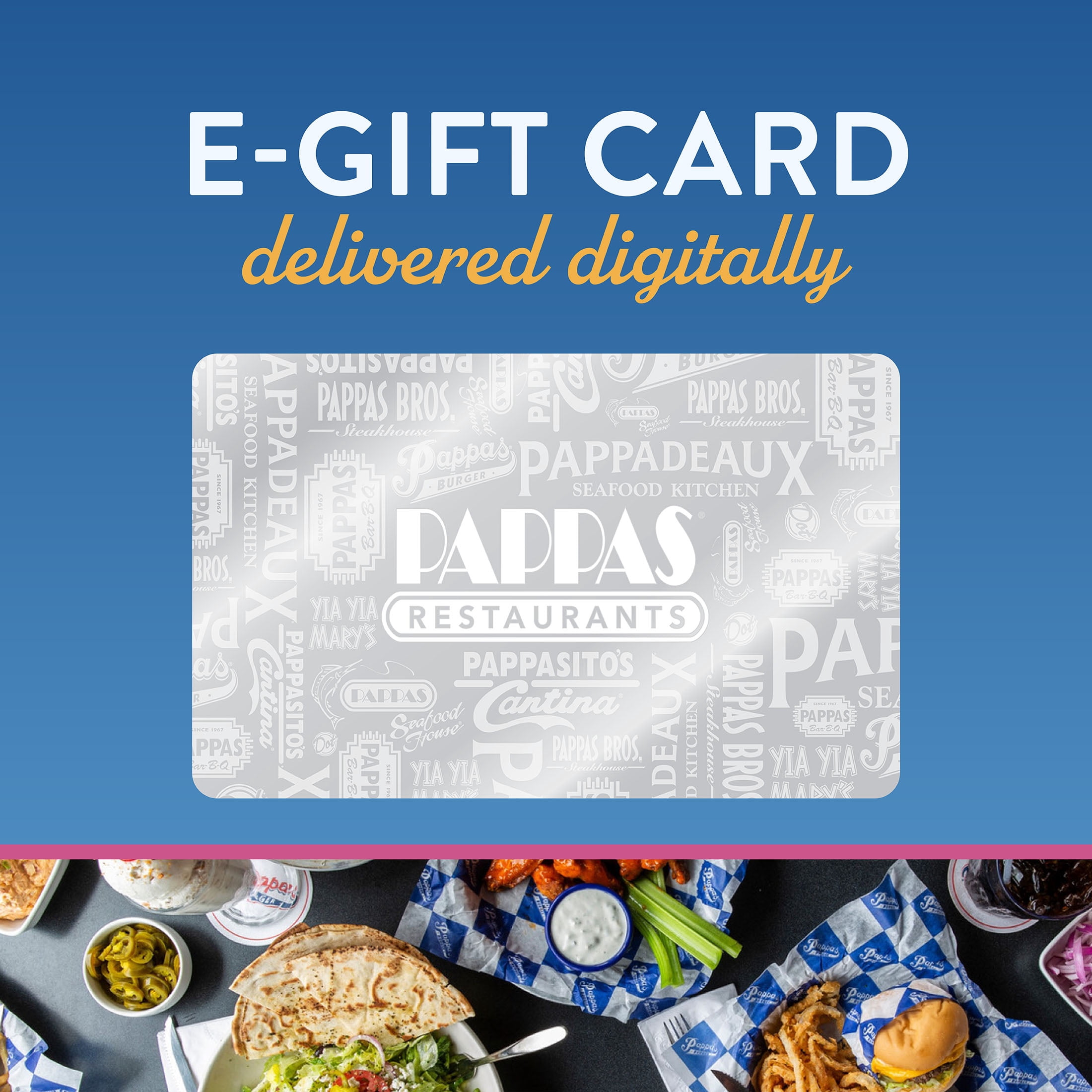 Pappas $50 eGift Card [Email Delivery]