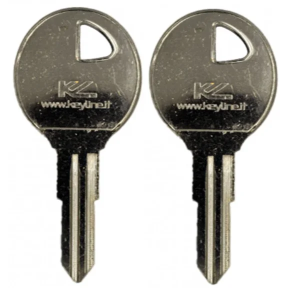 set of 2 Nissan / Infiniti DA31 / X210 Metal Key (KLN-BDA31) X243 X123 X197