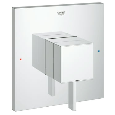 Grohflex Cosmo Square Single Function Pressure Balance Trim With Control Module