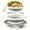 Gray, variant on Collapsible Colander Set 4 Pack (3/4/6 QT) with Over-Sink Water Draining Base, Food Strainers And Colanders with Handles for Draining Pasta/Rinsing Vegetables, Fruit and Rice (White-Gray)