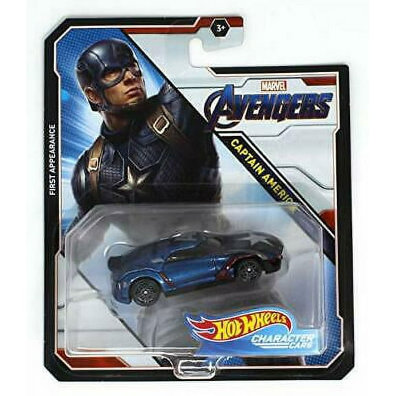 Hot Wheels Character Cars Captain America Marvel Avengers First Appearance