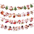 thumbnail image 3 of Brillante Bandera De Feliz Navidad-Decoraciones De Fiesta De , Pancarta Navideñas Grinch , Para El Hogar , Oficina Chimenea Mantel, 3 of 4