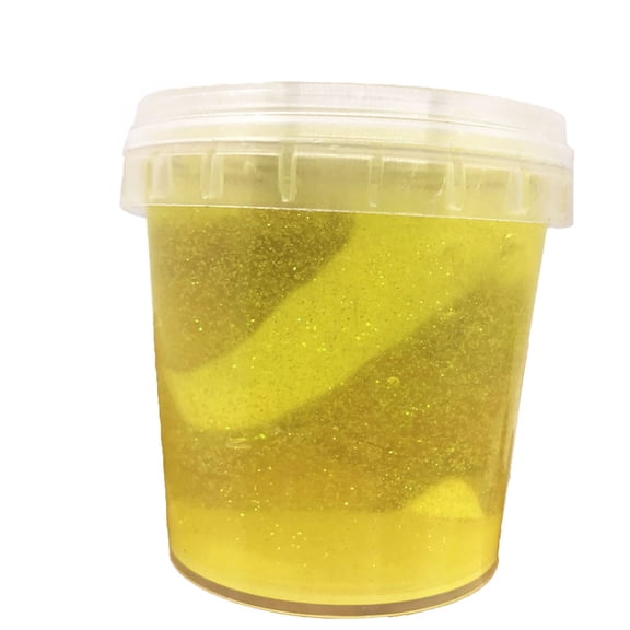 Diy Butter Slime Party Favor For Girls & Boys Goodie Bags Stuffers Slime Toys Crystal Colored Slime Clay Yellow Birthday Gifts For Kids,Party Favor For Girls & Boys