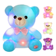 thumbnail image 2 of Oso De Peluche Con Moño De Luz Led Belug azul de 22 cm, 2 of 5
