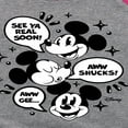 thumbnail image 3 of Disney - Mickey Mouse - See Ya Soon!, Aww Shucks!, Aww Gee - Toddler & Youth Girls Raglan Graphic T-Shirt, 3 of 4