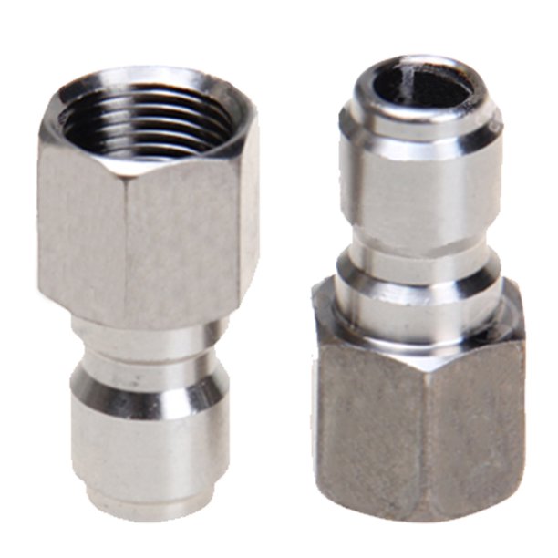 High Pressure Water Spray Connectors Garden Hose Quick Connector Heavyduty Copper Hose Fittings