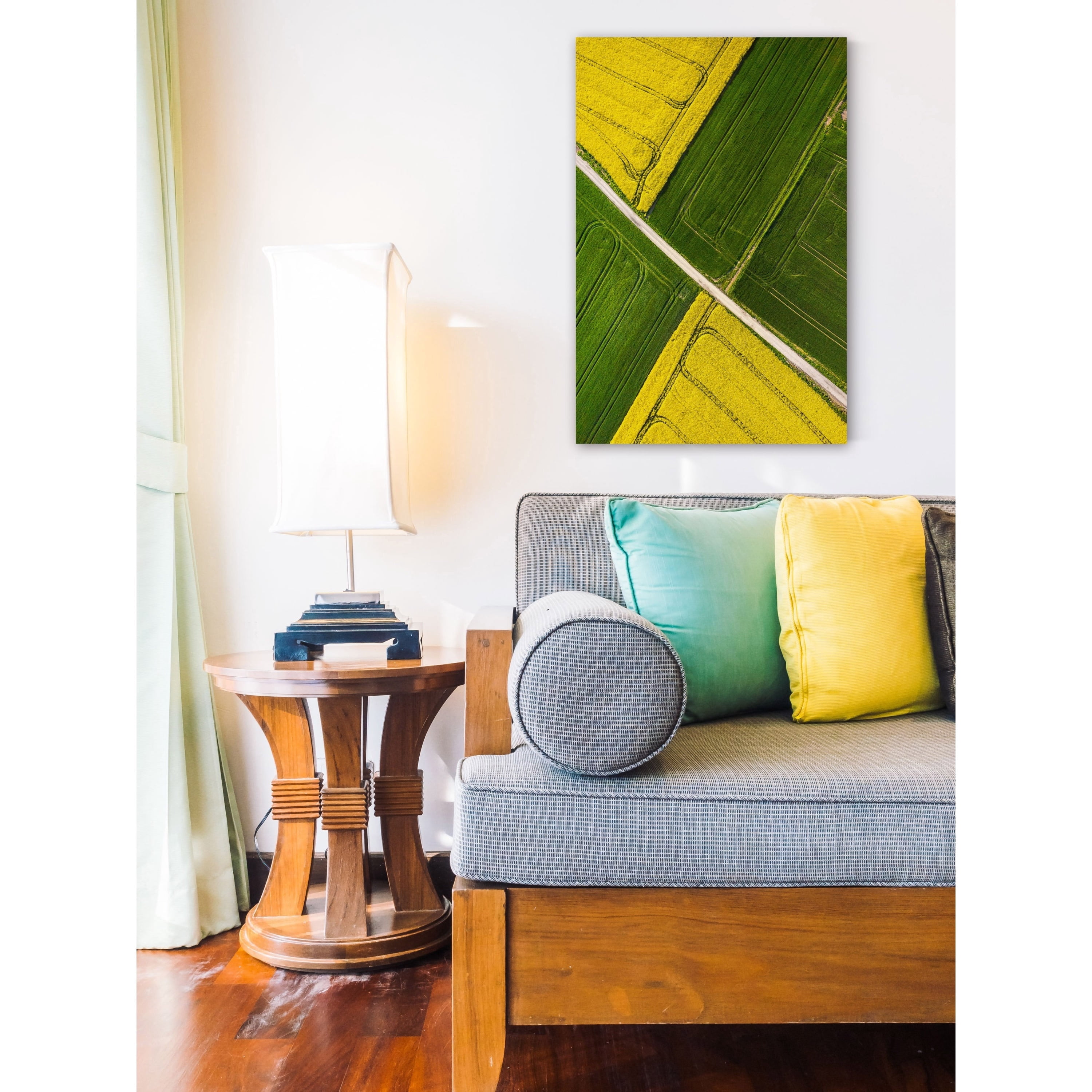 Marmont Hill "Through the Fields" Painting Print on Wrapped Canvas