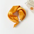 thumbnail image 2 of Bibifish Womens Pop‑On Pearl Necklace Scarf Magnetic Closure Silky Solid Neck Band Bag Charm Bag Accessory, 2 of 3