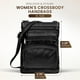thumbnail image 3 of Bolso bandolera de piel Krediz para mujer con correa ajustable, 3 of 8