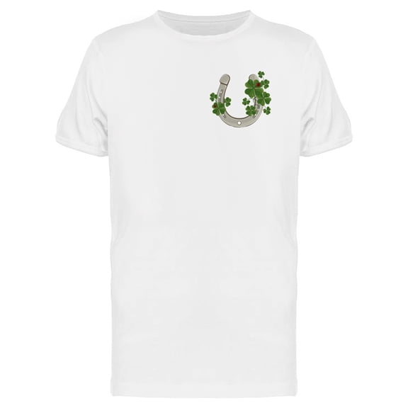 Lucky Silver Horseshoe Tee Men's -Image by Shutterstock
