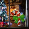 thumbnail image 2 of Product Works 46244_MP4 Christmas Candy Cane Window Decor, 2 of 2