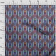 thumbnail image 2 of oneOone Silk Tabby Fabric Stripe Ikat Print Fabric BTY 42 Inch Wide, 2 of 4