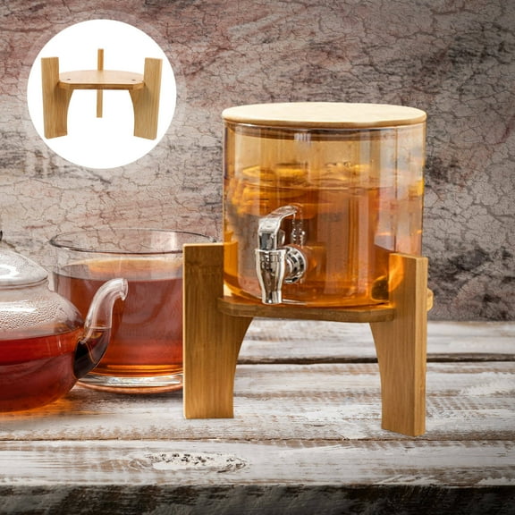 Raindrops Water Bottle Stand Khaki 1Pcs 7.0x6.3x5.5in