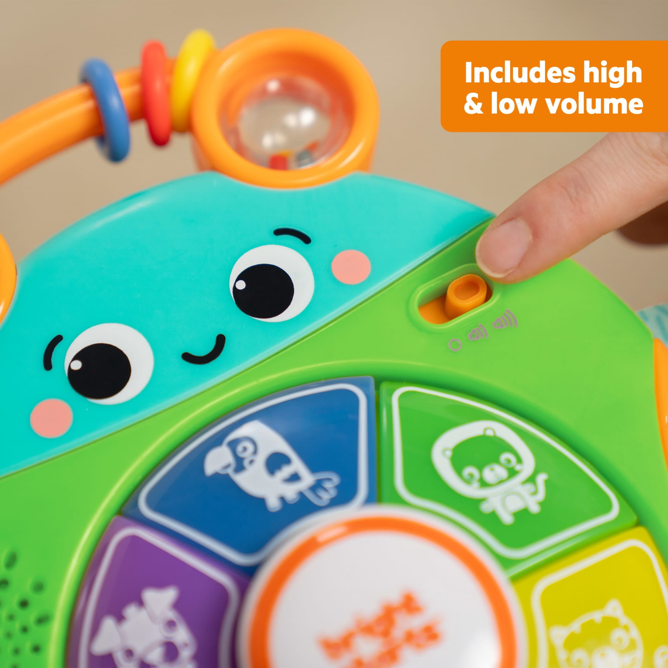 Bright Starts Safari Surprise Multisensory Toy, Unisex, Infant