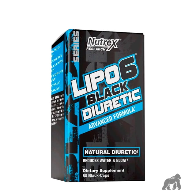 Nutrex Lipo 6 black diurético pérdida de peso y agua 80 capsulas Nutrex Research lipo 6 black diuretic