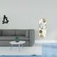 thumbnail image 2 of Figura de escritorio, escultura abstracta, decoración de oficina y hogar, adorno minimalista, espejo de pared, espejo decorativo colgante nórdico, mat, 2 of 8
