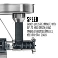thumbnail image 4 of Weston Butcher Series Electric Meat Grinder & Sausage Stuffer, Commercial Grade 1.5 HP, 1125 Watts, 21 lbs per Minute, Heavy Duty Stainless Steel, 4 of 9