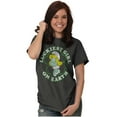 thumbnail image 5 of Smurfette St Paddys Luckiest Girl Women's Graphic T Shirt Tees Brisco Brands L, 5 of 6