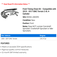thumbnail image 2 of Front Timing Chain Kit - Compatible with 2010 - 2017 GMC Terrain 2.4L 4-Cylinder 2011 2012 2013 2014 2015 2016, 2 of 2