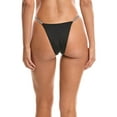 thumbnail image 2 of lemlem womens  Lena Brazilian Bikini Bottom, l, Black, 2 of 3